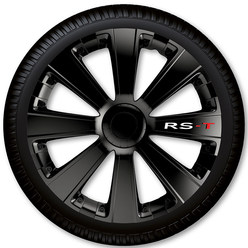 Puklice na kolesá Racing4 RS-T Black