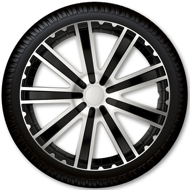 Puklice na kolesá Racing4 Toro Silver Black