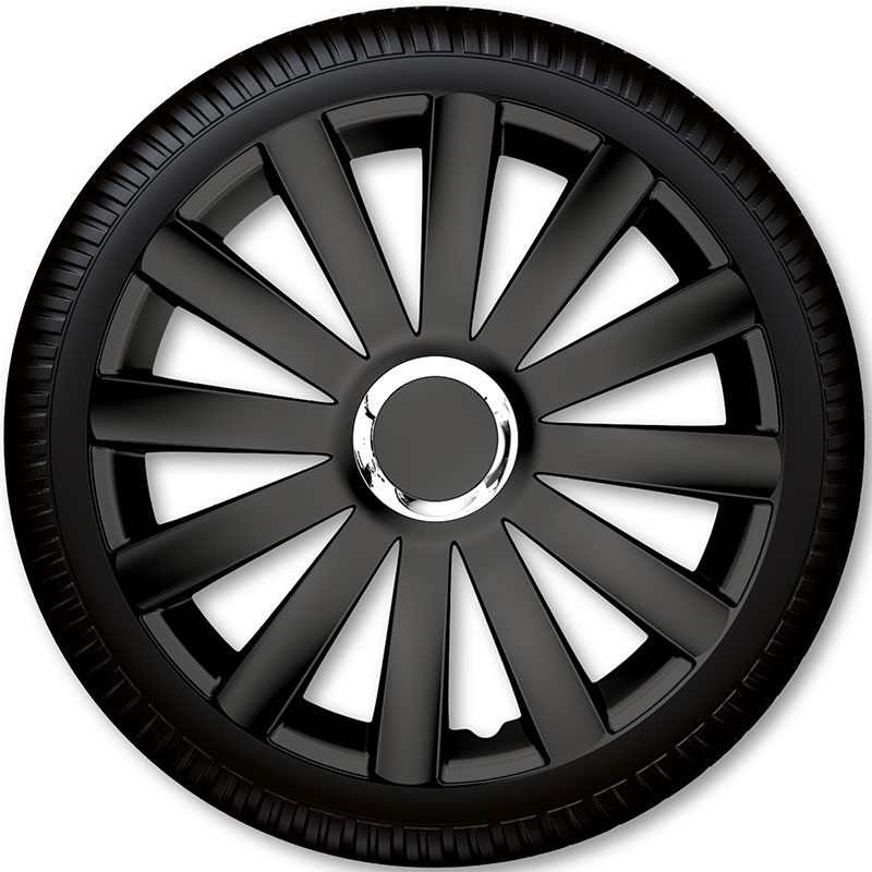 Puklice na kolesá Racing4 Spyder Pro Black