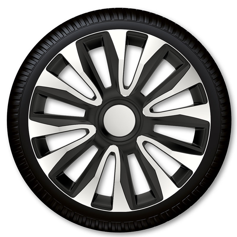 Puklice na kolesá Racing4 Avalon Silver Black