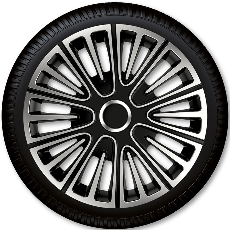Puklice na kolesá Racing4 Motion Silver Black