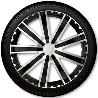 Puklice na kolesá Racing4 Toro Silver Black