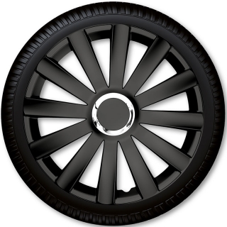 Puklice na kolesá Racing4 Spyder Pro Black