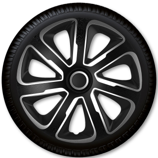 Puklice na kolesá Racing4 Livorno Carbon Silver Black